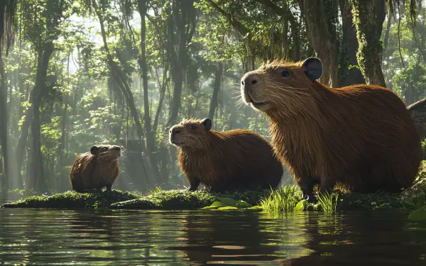 Capybara 4k Wallpapers