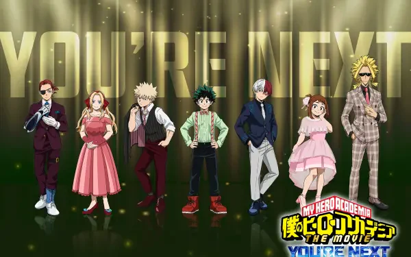 Anime My Hero Academia: You're Next HD Desktop Wallpaper | Background Image