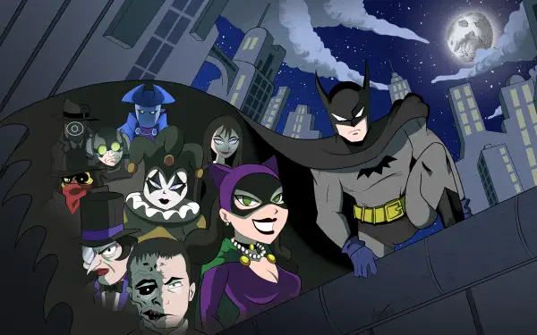 Batman: Caped Crusader HD Desktop Wallpaper | Background Image