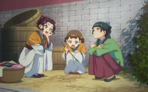 Anime The Apothecary Diaries Xiaolan (The Apothecary Diaries) Maomao (The Apothecary Diaries) Shisui (The Apothecary Diaries) HD Desktop Wallpaper | Background Image