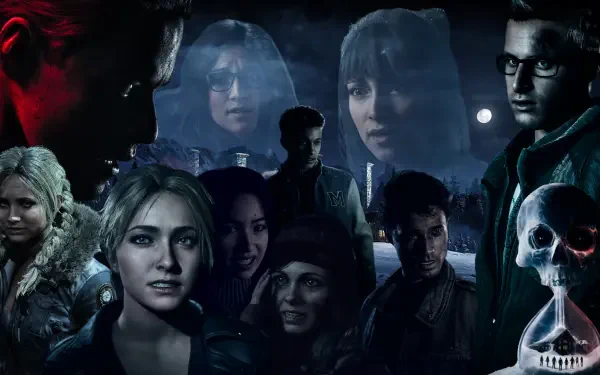 Until Dawn game art PlayStation 4 PlayStation 5 Supermassive (Video Game) HD Desktop Wallpaper | Background Image