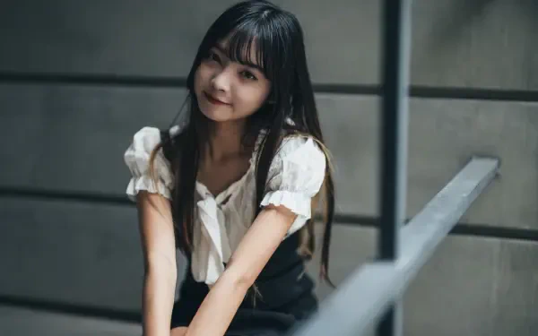 asian woman model cute HD Desktop Wallpaper | Background Image