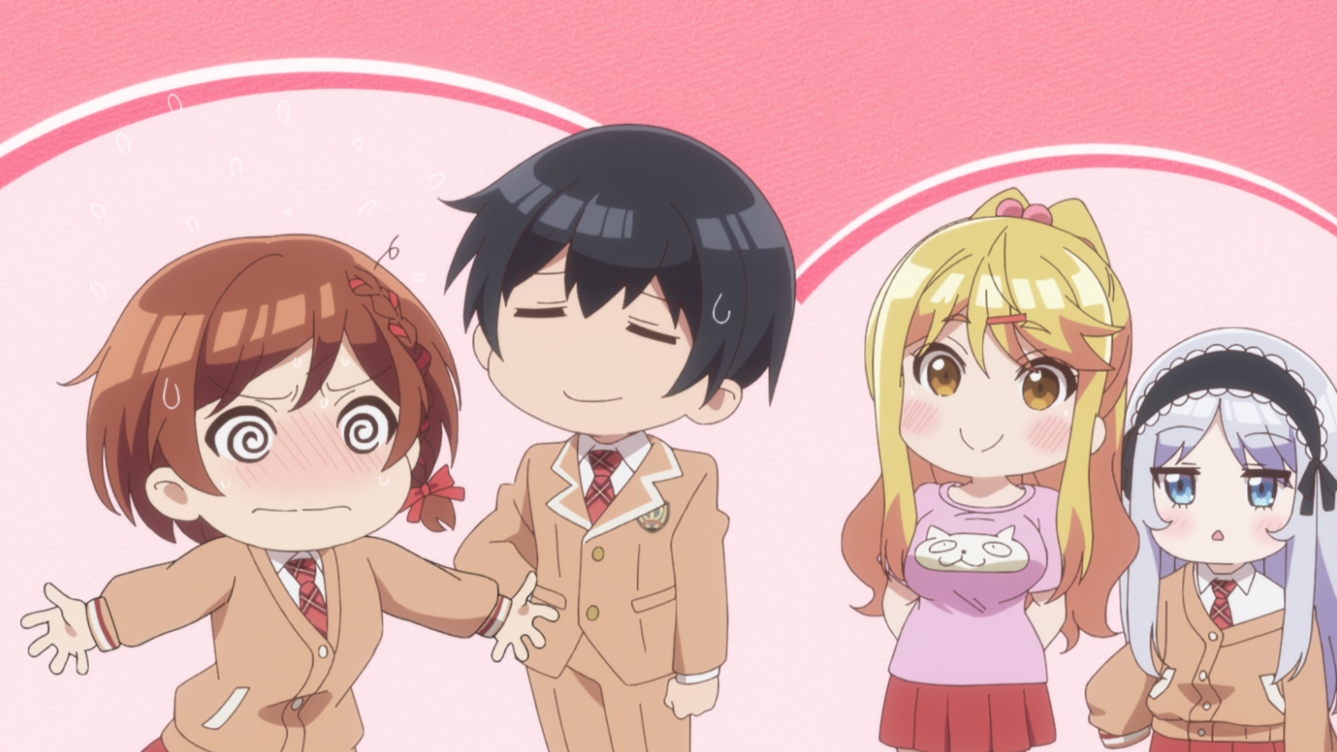 Download Anime I'm Getting Married To A Girl I Hate In My Class HD Wallpaper