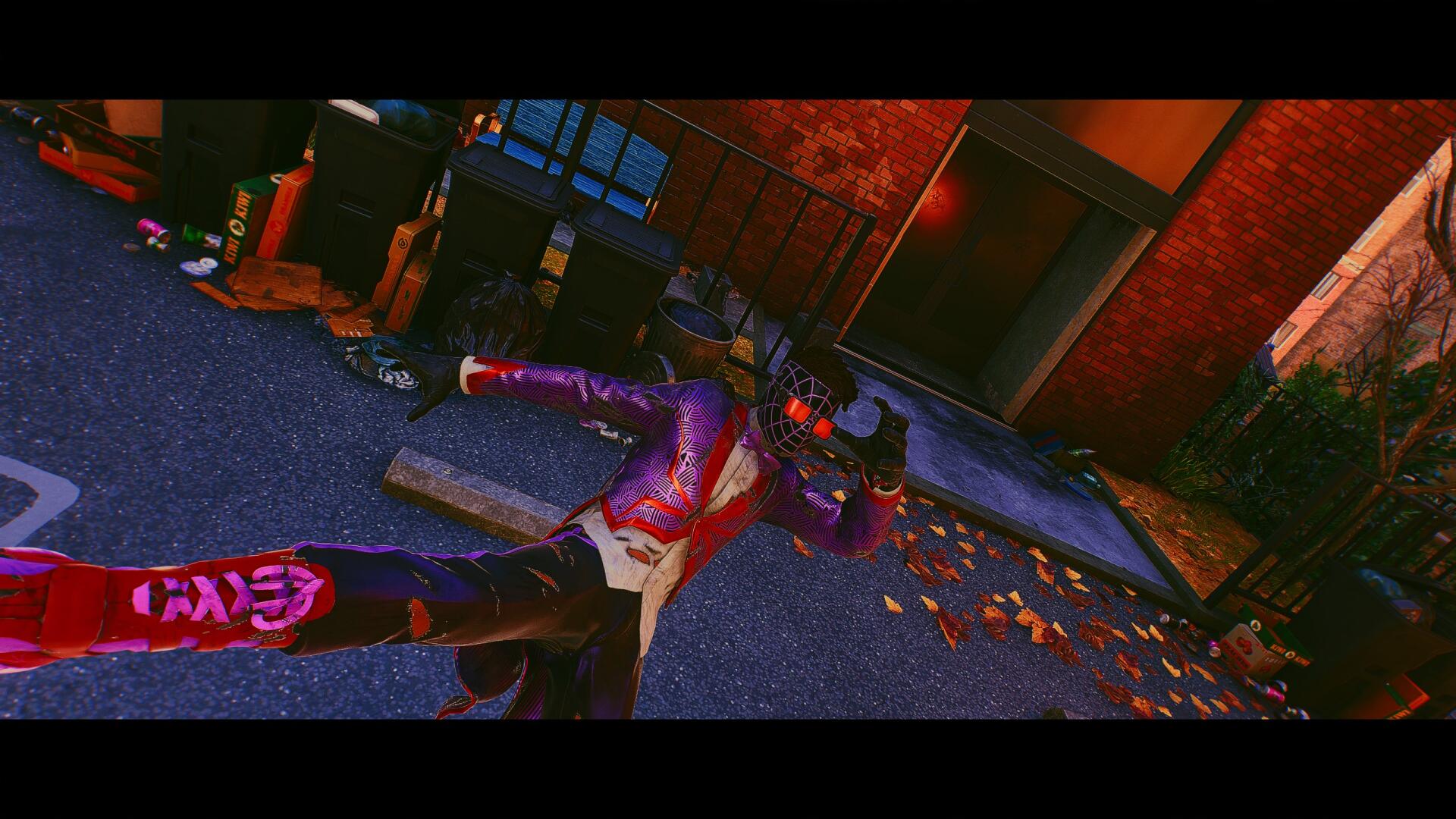 Miles Morales Kick!🕸️ by wallpapers