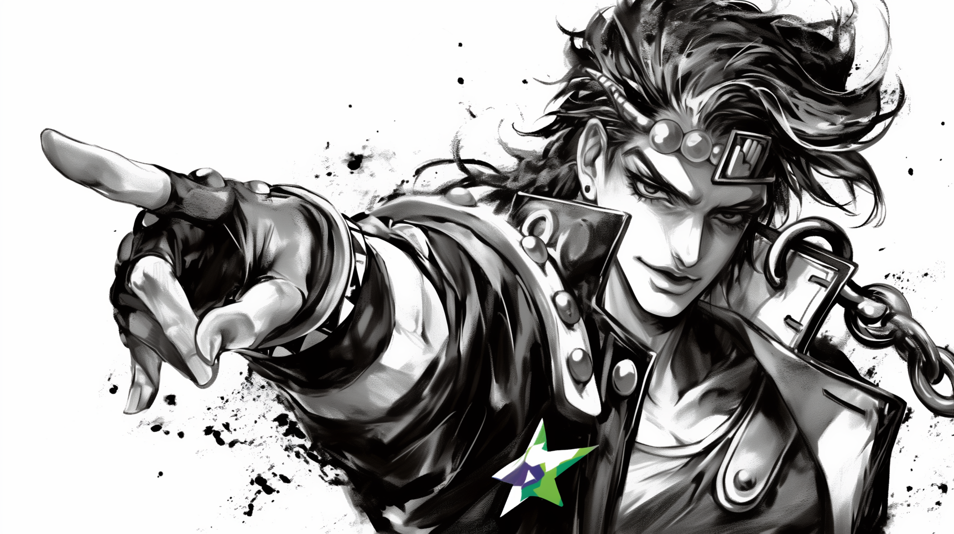 Jotaro Kujo HD Wallpaper | Jojo's Bizarre Adventure Anime Art by patrika