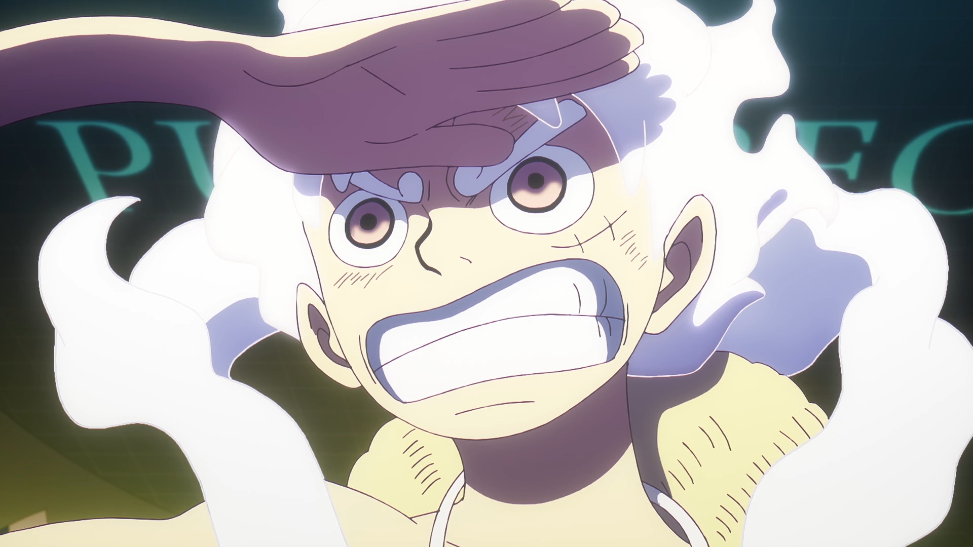 Download Anime One Piece Monkey D. Luffy Gear 5 (One Piece) HD Wallpaper
