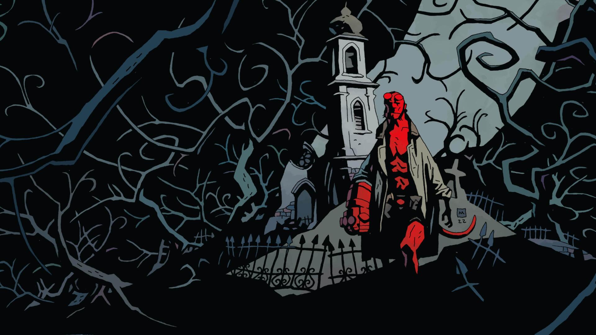 Download Hellboy Web Of Wyrd Hellboy 4k Ultra HD Wallpaper