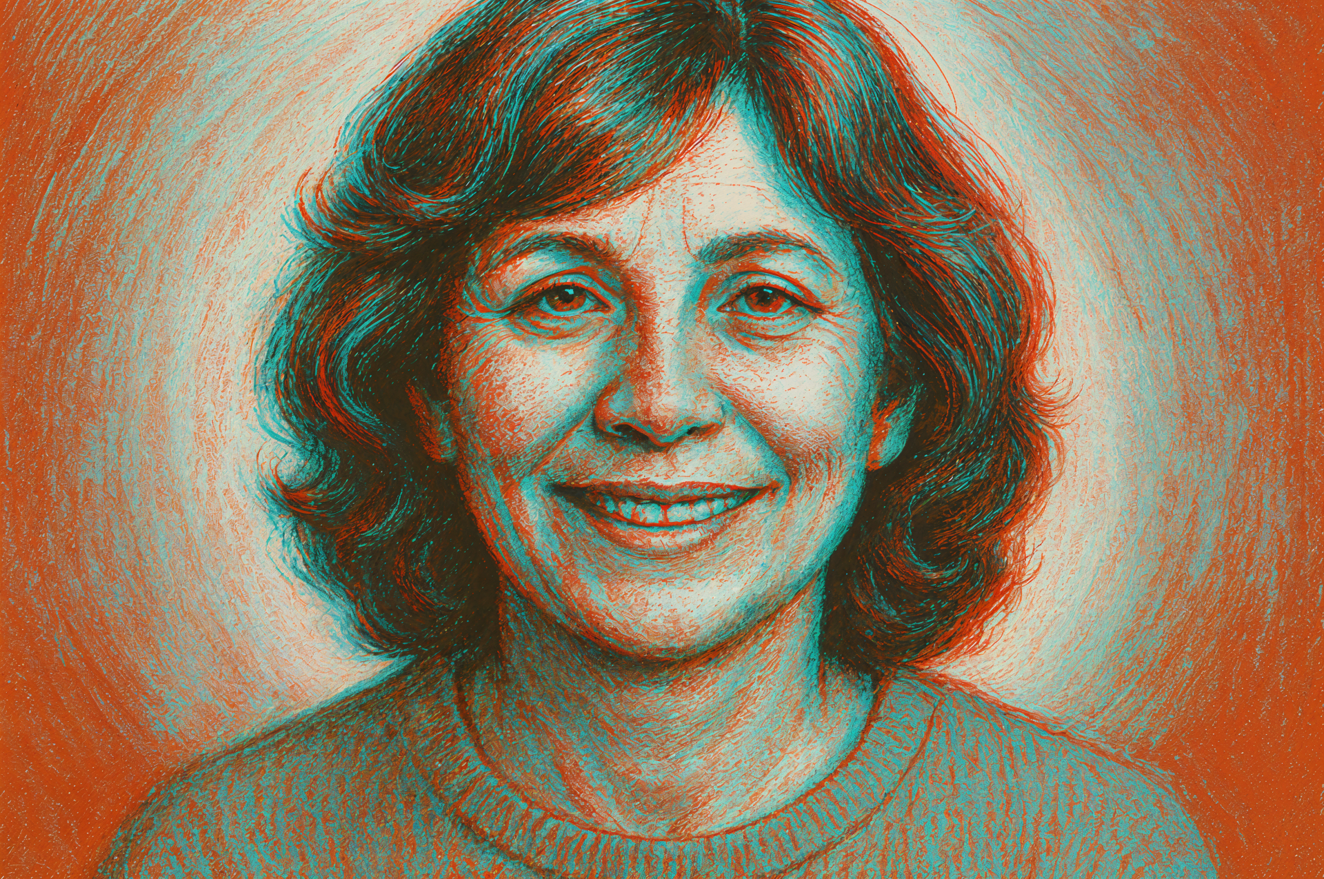 A 4K Ultra HD PC desktop wallpaper featuring a warm, smiling portrait of a mom with soft lighting and natural tones.