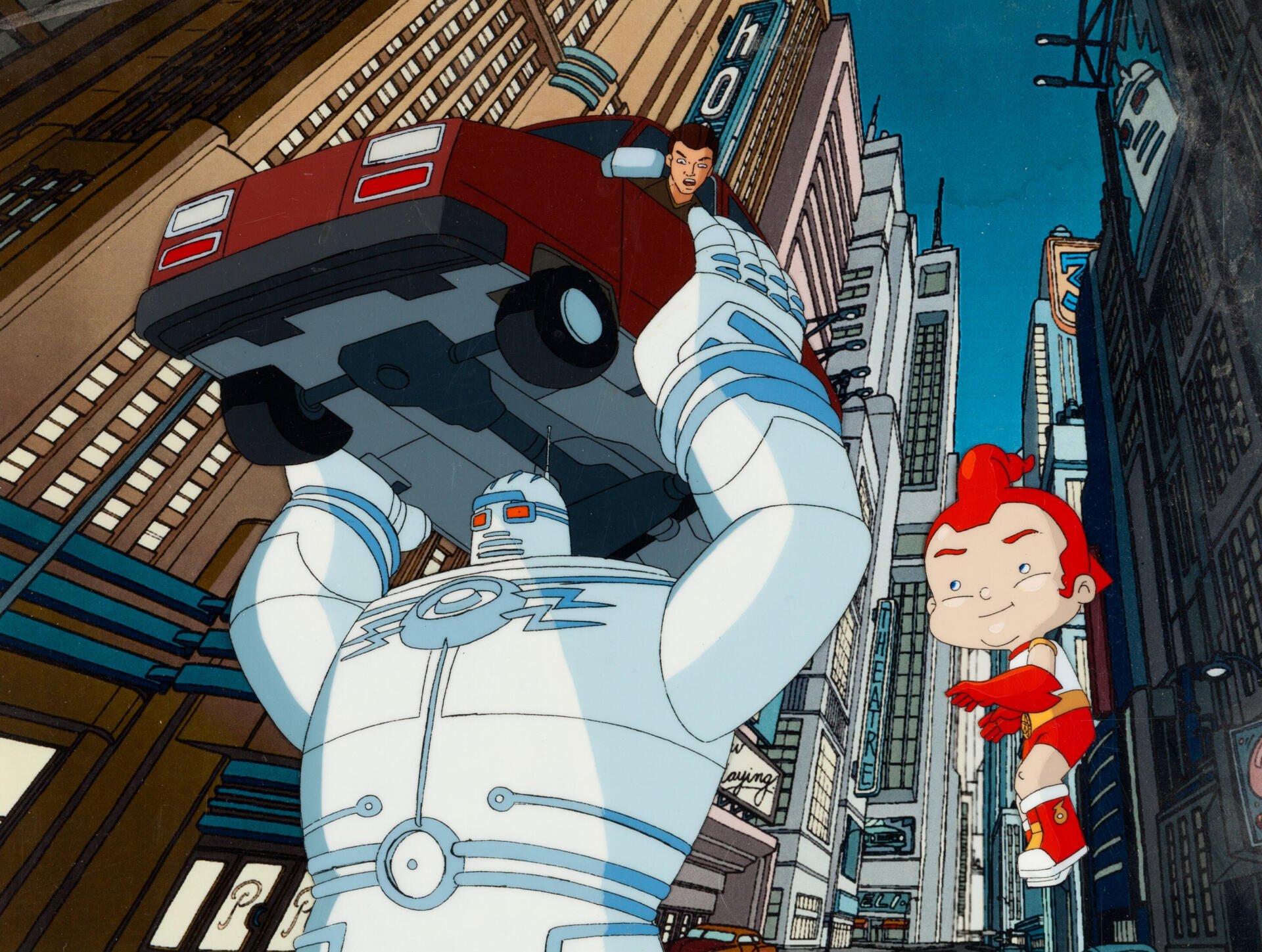 Download Big Guy And Rusty The Boy Robot HD Wallpaper