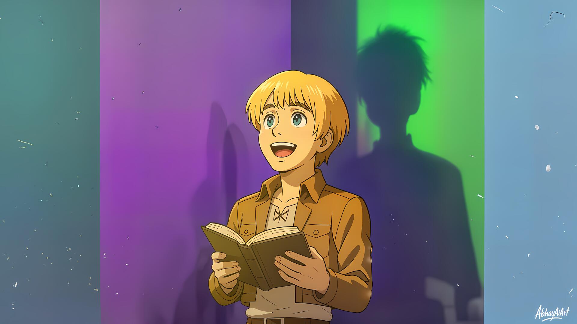 Armin Arlert by AbhayAiArt
