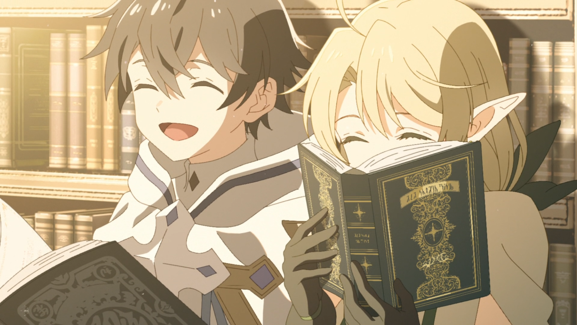 Download Anime The Water Magician Ryou (The Water Magician) Sara (The Water Magician) HD Wallpaper