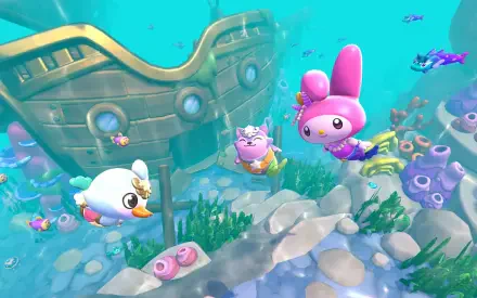 Hello Kitty Island Adventure Hello Kitty HD Desktop Wallpaper | Background Image