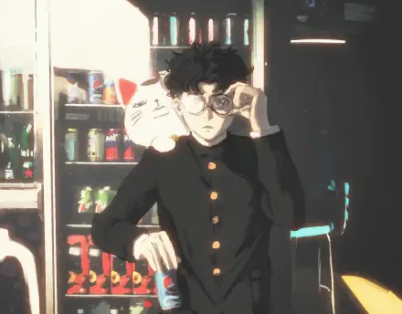 Anime Dandadan Ken Takakura Turbo Granny HD Desktop Wallpaper | Background Image