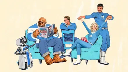 The Fantastic Four: First Steps HD Desktop Wallpaper | Background Image