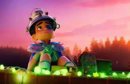 movie Dog Man (2025) Pixar HD Desktop Wallpaper | Background Image
