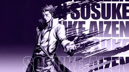 Bleach Sōsuke Aizen HD Desktop Wallpaper | Background Image