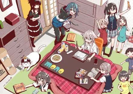 Anime Mono HD Desktop Wallpaper | Background Image