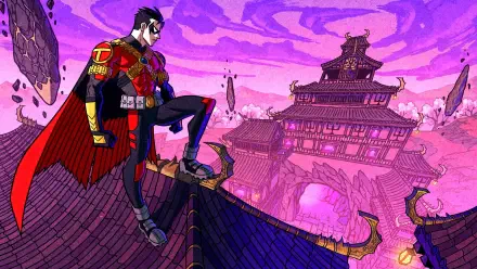 video game Fortnite Robin (DC Comics) HD Desktop Wallpaper | Background Image