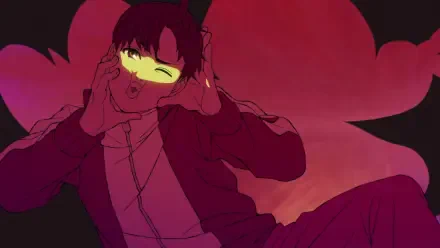 Anime Dandadan Jin Enjouji HD Desktop Wallpaper | Background Image