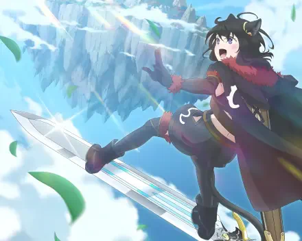 Anime Reincarnated as a Sword Fran (Reincarnated as a Sword) HD Desktop Wallpaper | Background Image
