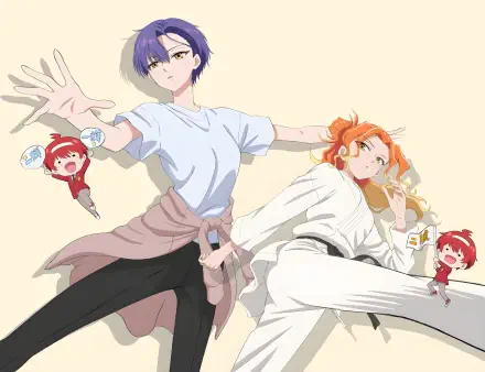 Anime Dealing with Mikadono Sisters Is a Breeze Kazuki Mikadono Niko Mikadono HD Desktop Wallpaper | Background Image