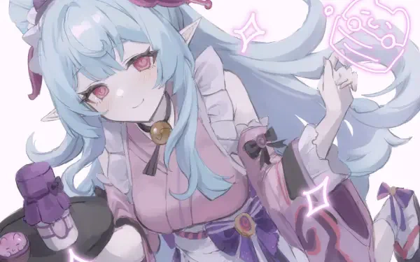 Genshin Impact video game girl Yumemizuki Mizuki (Genshin Impact) HD Desktop Wallpaper | Background Image