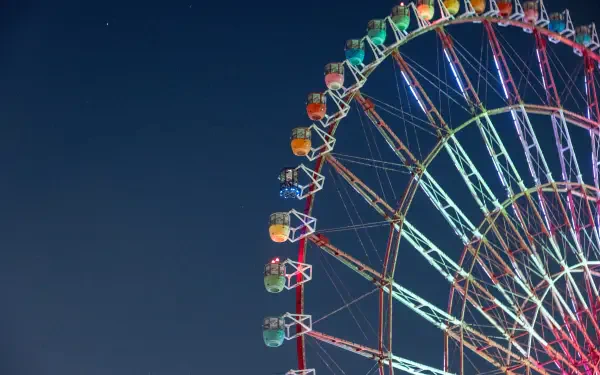 ferris wheel man made HD Desktop Wallpaper | Background Image