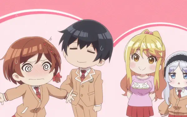 Anime I'm Getting Married to a Girl I Hate in My Class HD Desktop Wallpaper | Background Image