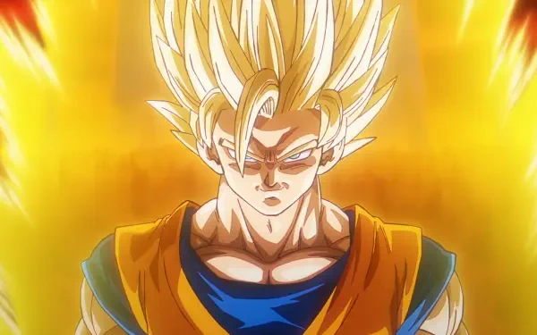 Anime Dragon Ball DAIMA Goku Super Saiyan 2 HD Desktop Wallpaper | Background Image