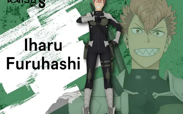 Anime Kaiju No. 8 Iharu Furuhashi HD Desktop Wallpaper | Background Image