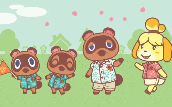 Animal Crossing: New Horizons HD Desktop Wallpaper | Background Image