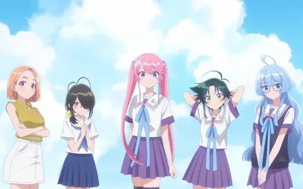 Anime The Shiunji Family Children HD Desktop Wallpaper | Background Image