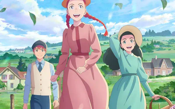 Anime Anne Shirley HD Desktop Wallpaper | Background Image