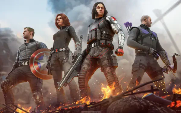 Marvel's Avengers HD Desktop Wallpaper | Background Image