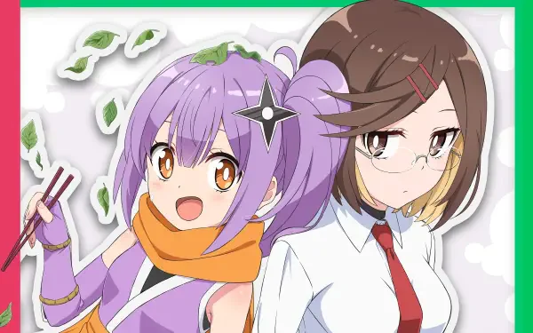 Anime A Ninja and an Assassin Under One Roof Konoha Koga Satoko Kusagakure HD Desktop Wallpaper | Background Image