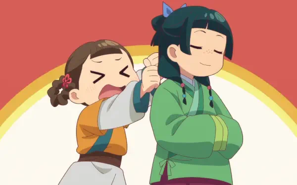 Anime The Apothecary Diaries Xiaolan (The Apothecary Diaries) Maomao (The Apothecary Diaries) HD Desktop Wallpaper | Background Image