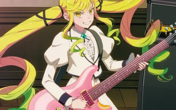 Anime Rock is a Lady’s Modesty Lilisa Suzunomiya HD Desktop Wallpaper | Background Image