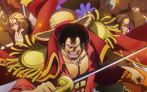 Anime One Piece Gol D. Roger Silvers Rayleigh Scopper Gaban HD Desktop Wallpaper | Background Image