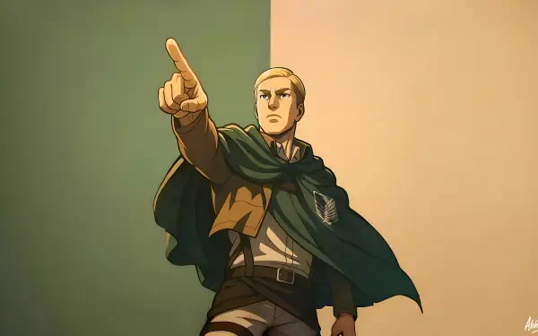 Attack on Titan Attack on Titan the Movie: The Last Attack Attack On Titan: Lost Girls Erwin Smith HD Desktop Wallpaper | Background Image
