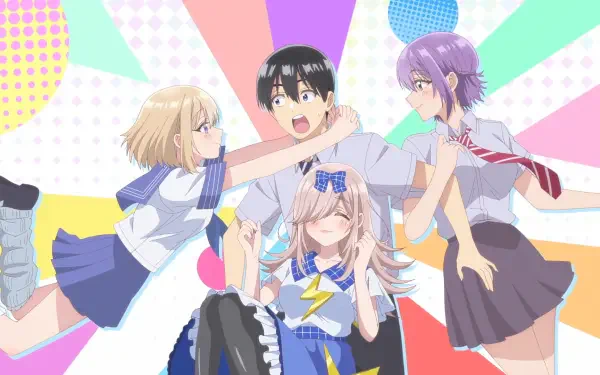 Anime A Couple of Cuckoos Sachi Umino Hiro Segawa Ai Mochizuki HD Desktop Wallpaper | Background Image