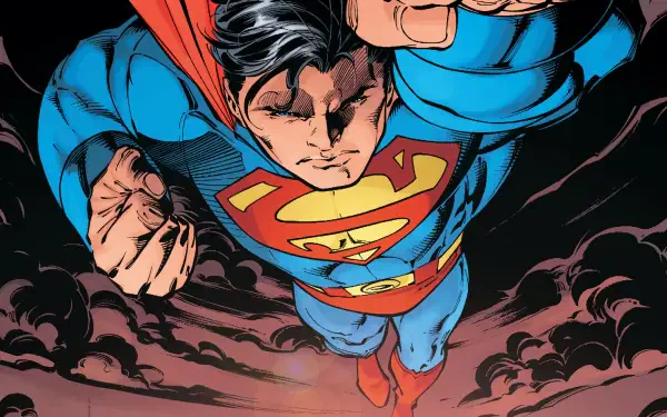 Superman: Up in the Sky HD Desktop Wallpaper | Background Image