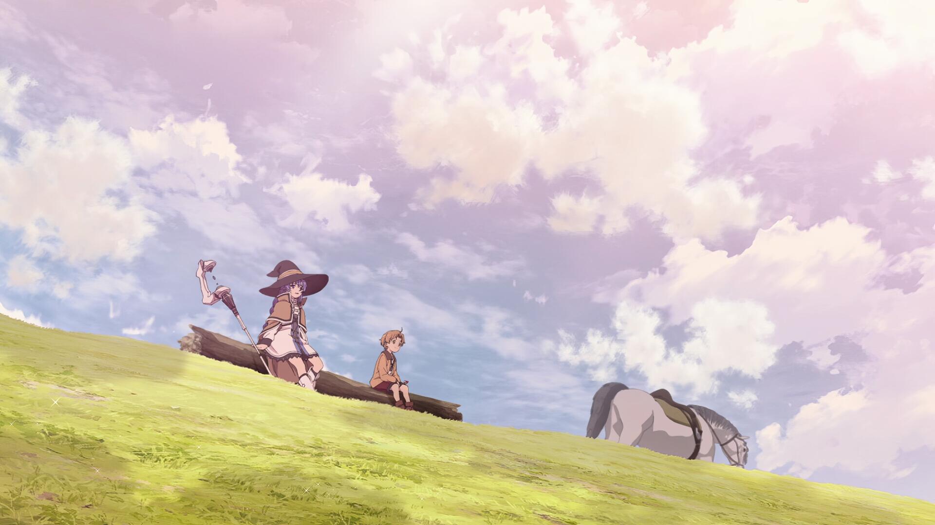 Mushoku Tensei - Roxy & Rudeus: Meadow Daydream HD Wallpaper ...