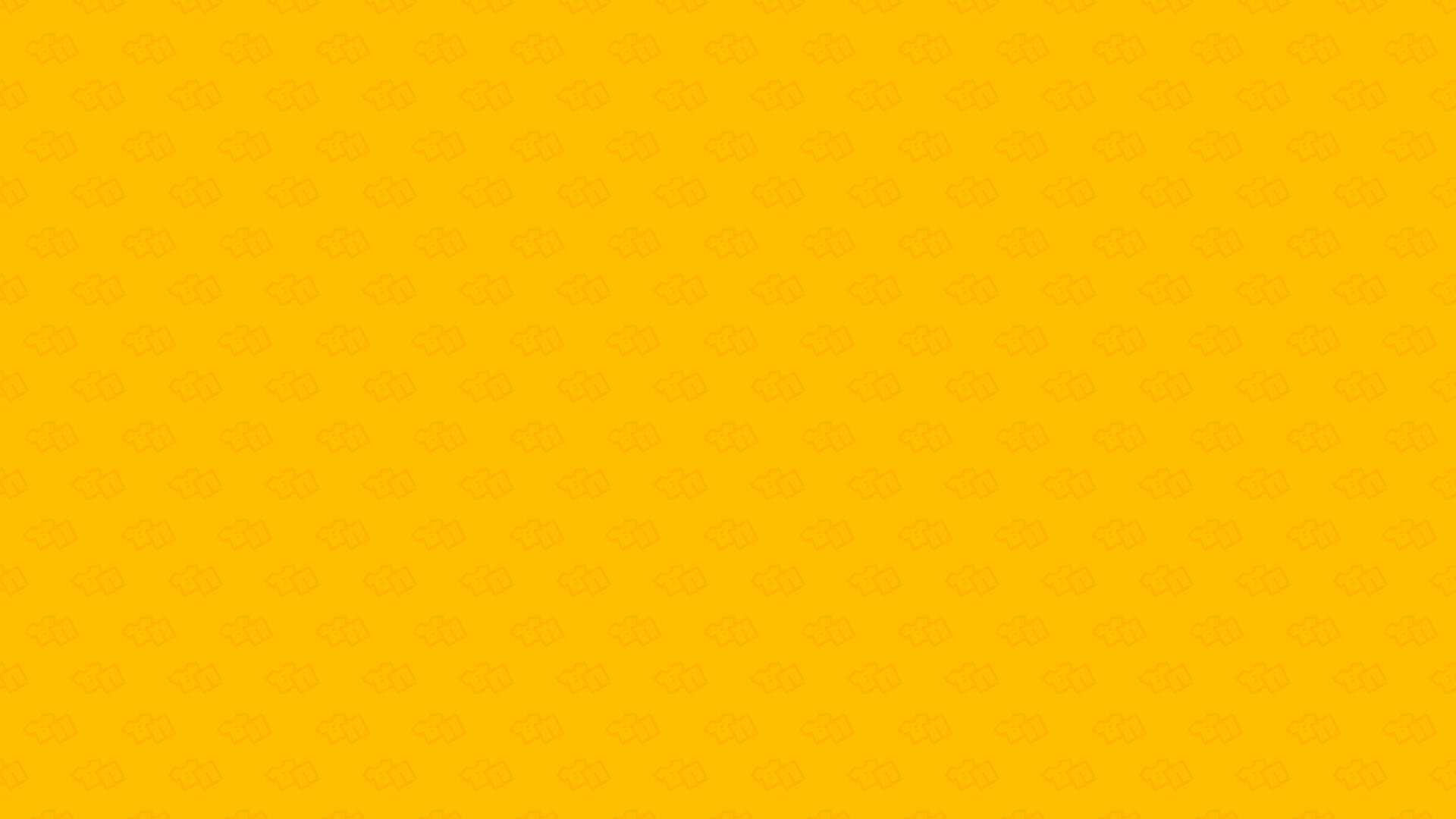 Solid golden-yellow 4K Ultra HD PC desktop wallpaper — Tomodachi Life, Tomodachi Life: Living the Dream.