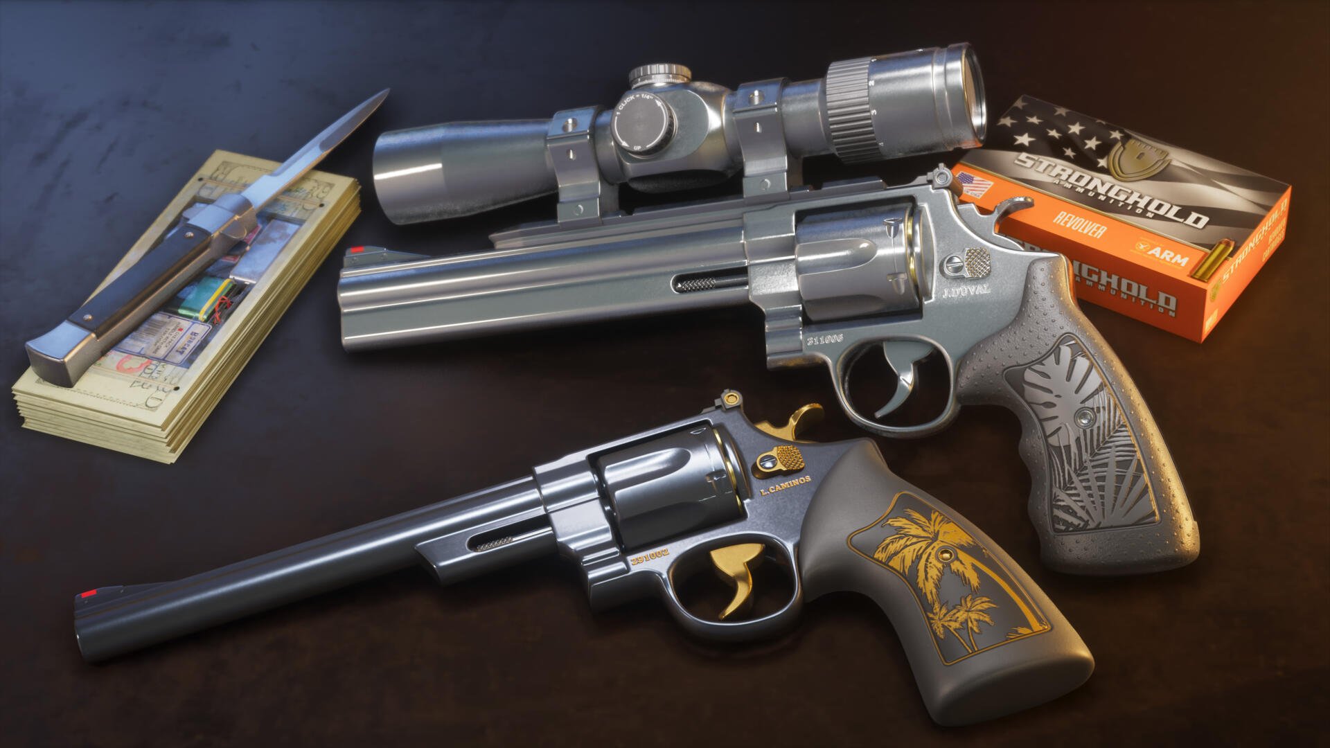 Grand Theft Auto VI 4K: Twin Revolvers Wallpaper | 3840x2160 ...