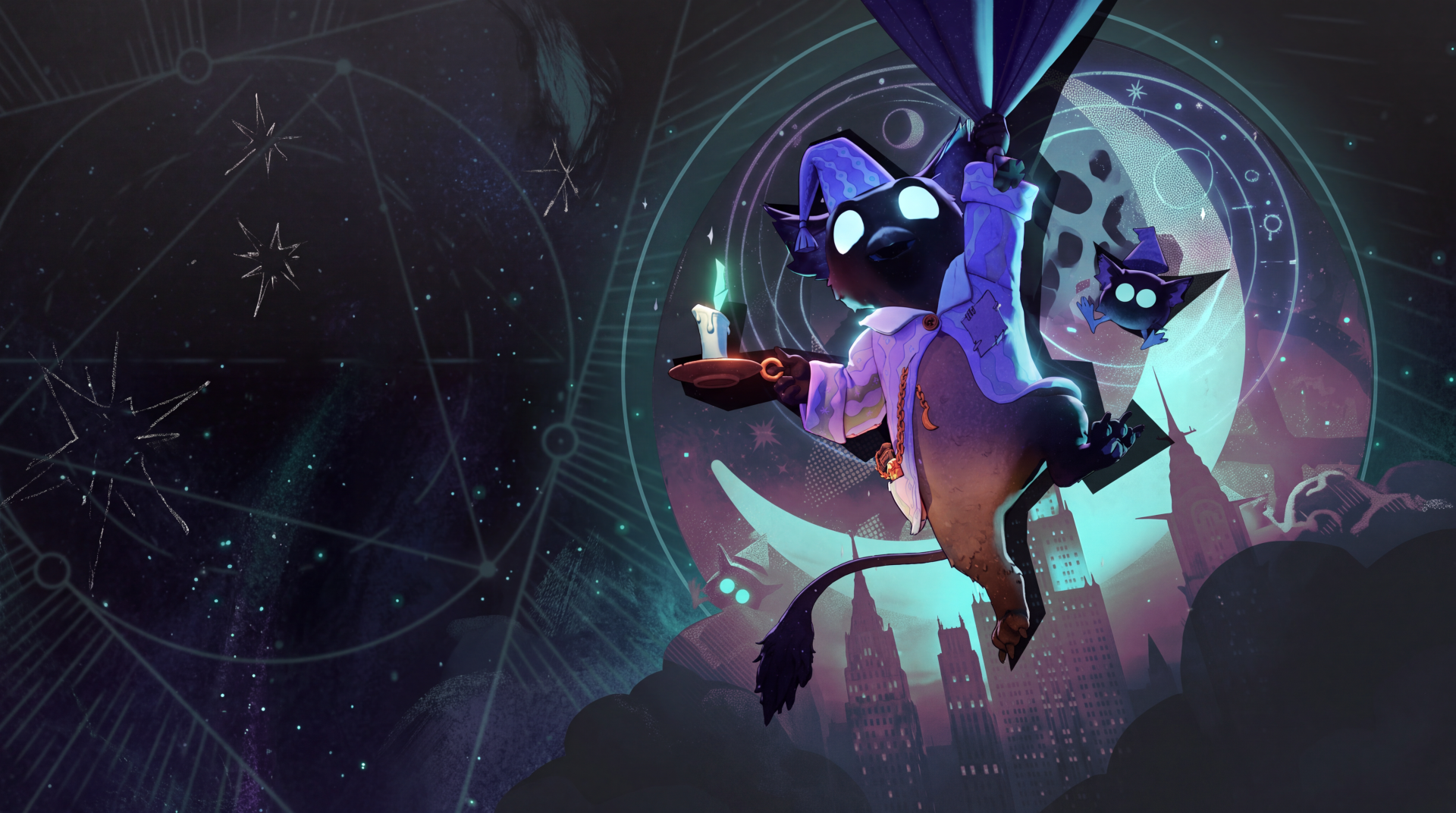Deadlock (2024) Rem moon wallpaper, featuring a masked character against a glowing lunar backdrop in 5K Ultra HD PC desktop resolution.