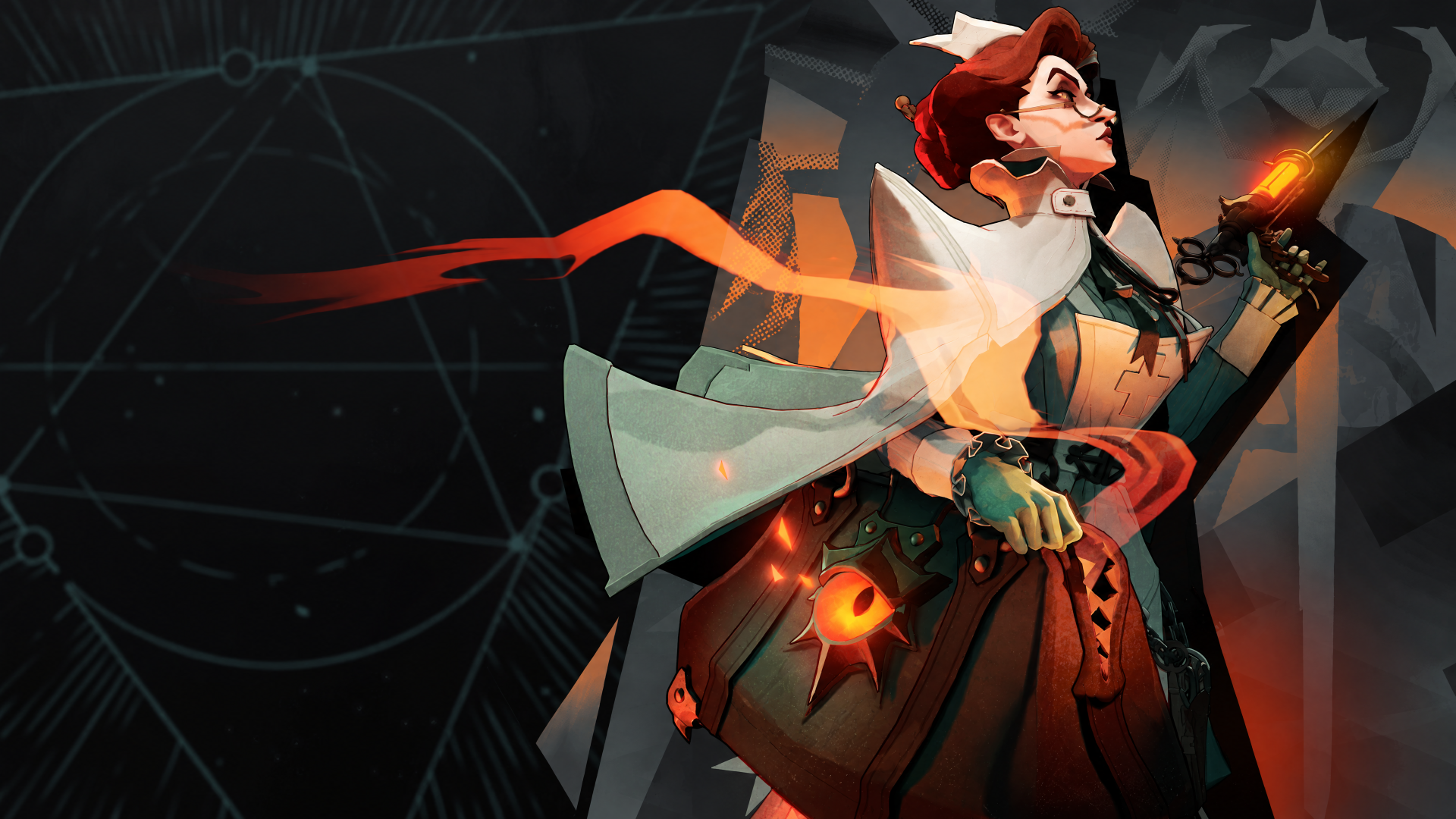 Nurse Harrow’s Fiery 4K Wallpaper | Deadlock (2024) | 3840x2160 ...