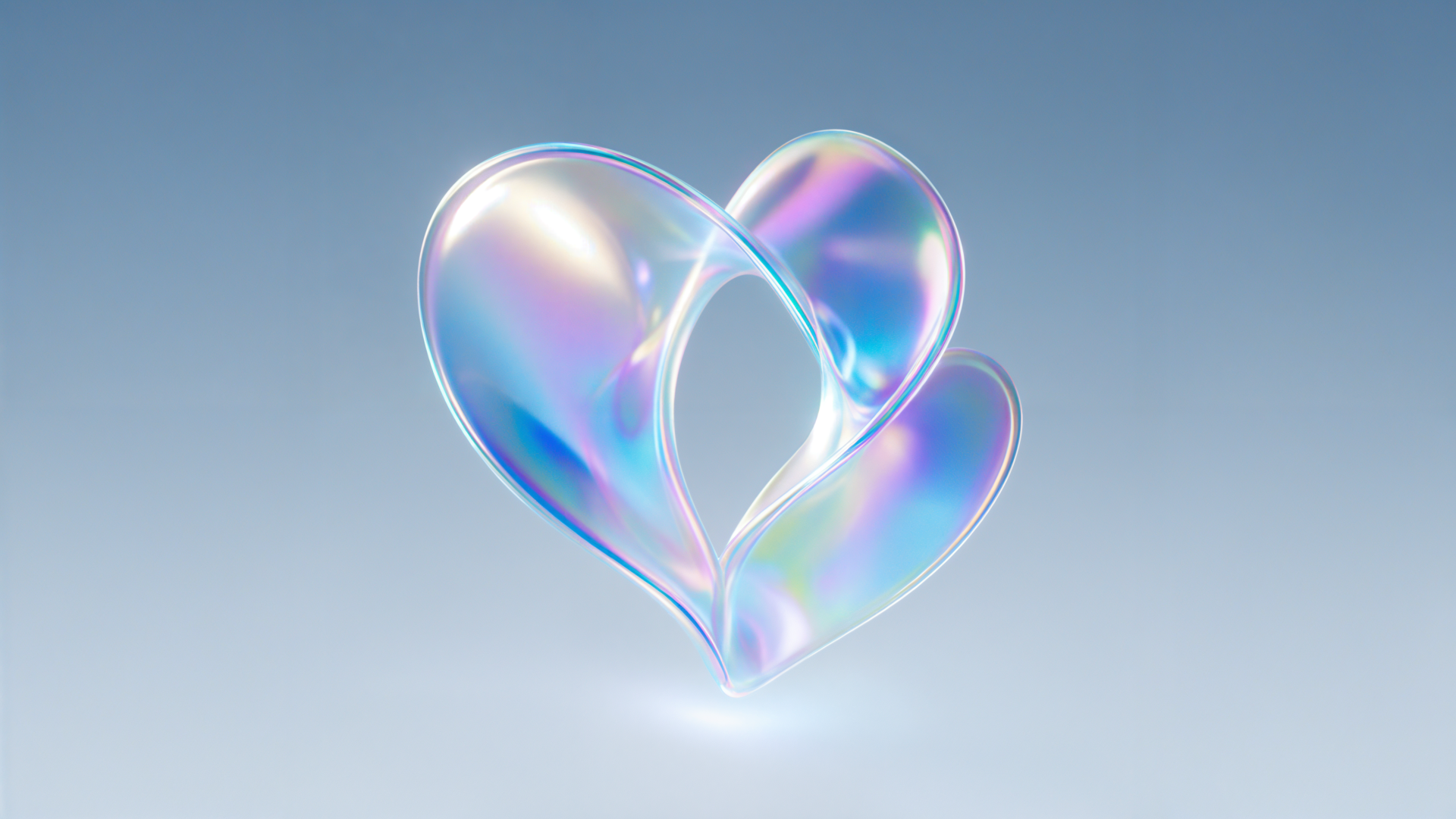 Clean Iridescent Hearts – 4K Ultra HD Wallpaper by RyMishRy | 4008x2256 ...