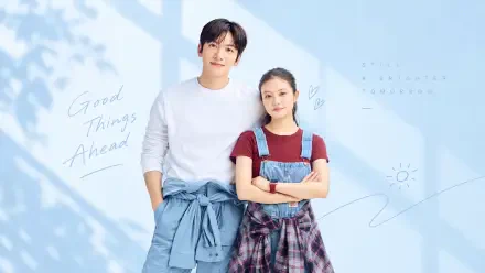 Ji Chang-wook and Mio Imada as a student couple in Merry Berry Love, 4K Ultra HD PC desktop wallpaper and background.
