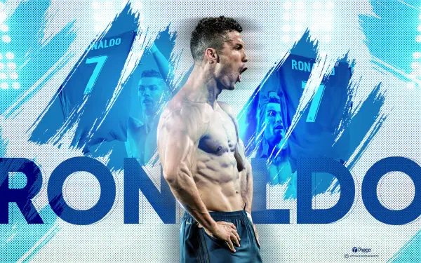 Cristiano Ronaldo Real Madrid C.F. HD Desktop Wallpaper | Background Image