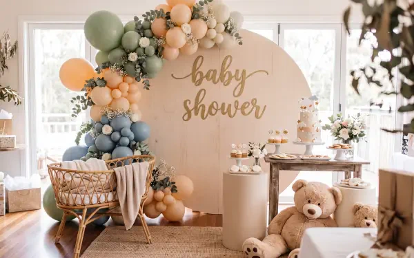 Dreamy Baby Shower Celebration — 5K Ultra HD Wallpaper by ...